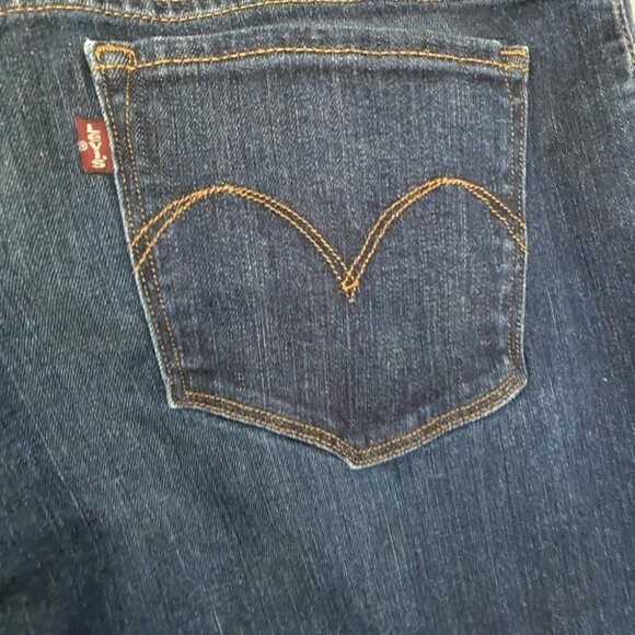 LEVI’S Demi Curve Dark Wash Denim Jeans Women’s Size 28 - Picture 8 of 16